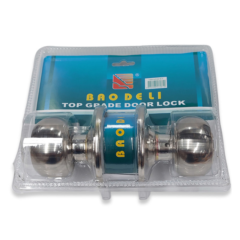 CERRADURA POMO 199 ASW.ET ALUMINIO