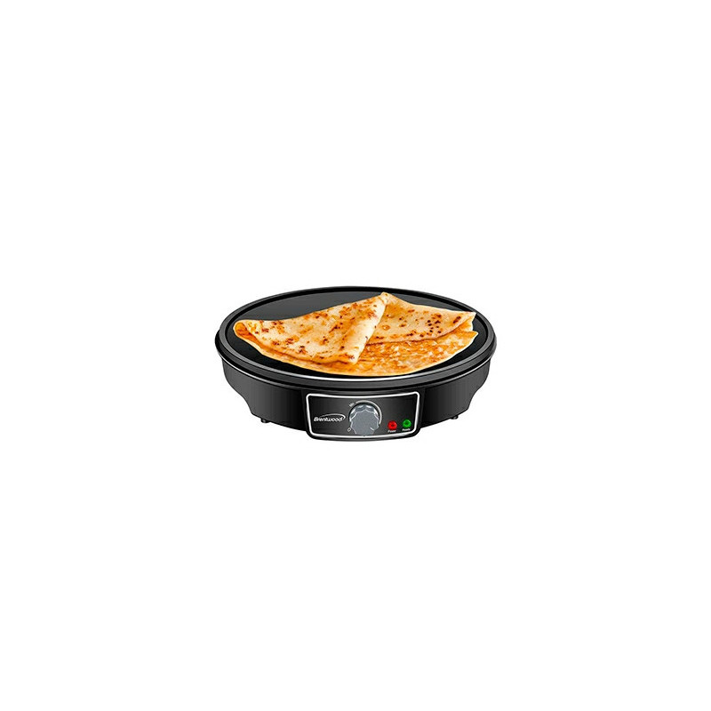 BRENTWOOD - MÁQUINA PANCAKES/CREPES 12" TS-602BK NEG