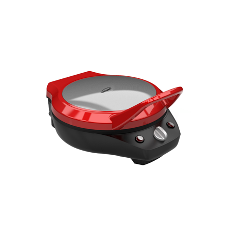 GRILL+PLANCHA PIZZA 30CM TS-124R ROJO