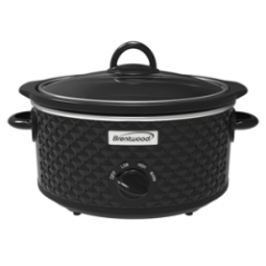 OLLA LENTA SC-136BK 3.3L DIAM NEGRO