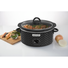 OLLA LENTA SC-136BK 3.3L DIAM NEGRO