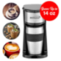 CAFETERA INDIVIDUAL+TAZA 414ML TS-113BK