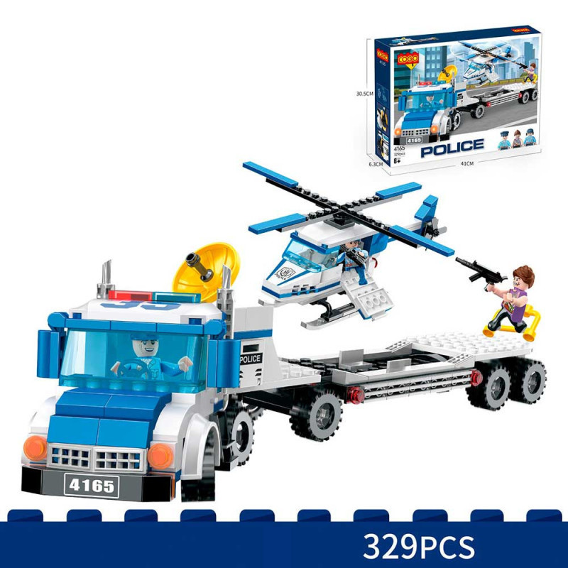 BLOCKS HELI Y TRAILER 4165 DE 329 PZAS