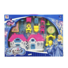 CASITA DE MUÑECAS CON ACCESORIOS