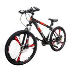 BICICLETA ARO 26" COLOR ROJO CON NEGRO