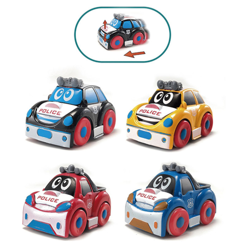 CARRITOS METÁLICOS DE POLICIA A FRICCIÓN