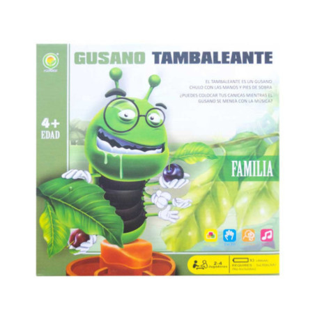 JUEGO DE MESA GUSANO TAMBALEANTE