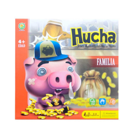 JUEGO DE MESA CERDITO ALCANCIA HUCHA