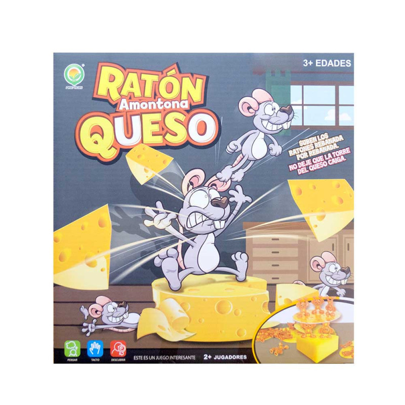 JUEGO DE MESA RATON AMONTONA QUESO