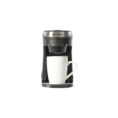 CAFETERA INDIVIDUAL NEGRA TS-111BK