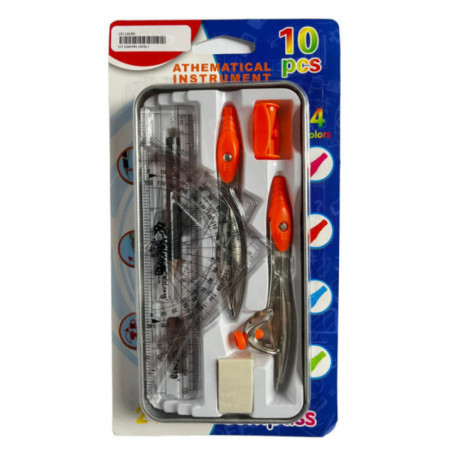SET COMPÁS 10PZS JOE-043