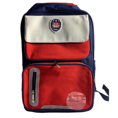 MOCHILA ESCOLAR ROJA JOE-075