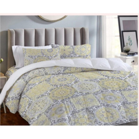 EDREDON ESTAMPADO H&L 2P JOHANA