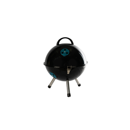 PARRILLA CIRCULAR A CARBON F-14XZS NEGRO