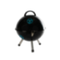 PARRILLA CIRCULAR A CARBON F-14XZS NEGRO