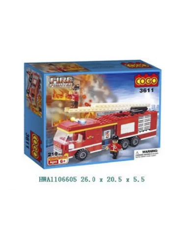 BLOCKS BOMBERO 3611 DE 219 PZAS