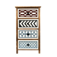 CAJONERA MADERA MOSAIC4 G992-4