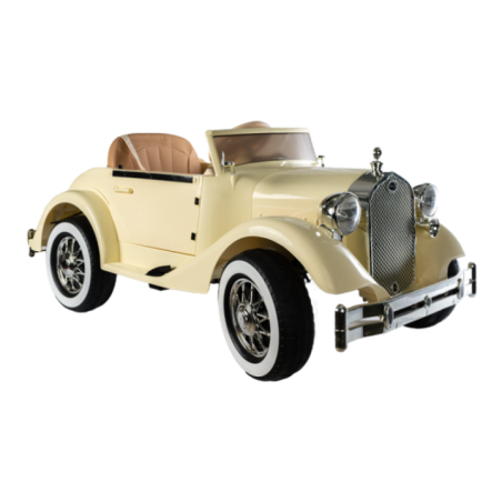 CARRO A BATERIA NIÑOS FT-7988 BEIGE
