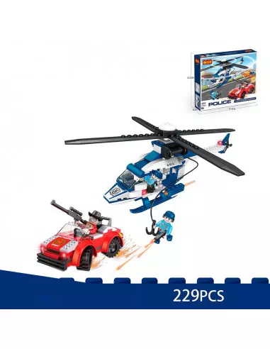 BLOCKS HELICÓPTERO C/GANCHO 4163 229PZAS