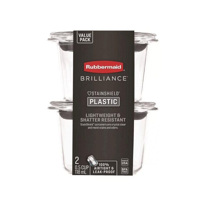 SET 2 MINI CONT HERMET 0.5TZ. BRLNC