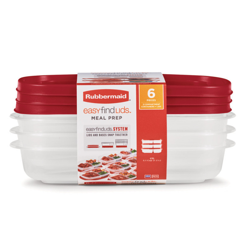 SET 3 RECIP EASYFIND 5.1TZ TAPA ROJA SET 3 RECIP EASYFIND 5.1TZ TAPA ROJA