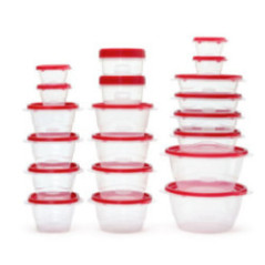 SET 40PZS RECIP VARIADOS TAPA ROJA