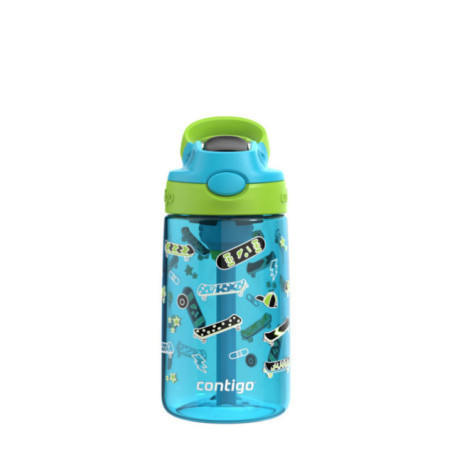BOTELLA AGUA CONT KIDS PL 414ML SKATER