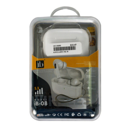 AURICULARES H&L IB-08 BLANCO