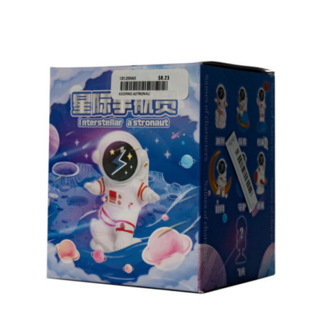 FIGURA DECORATIVA ASTRONAUTA RESINA JQAE-040