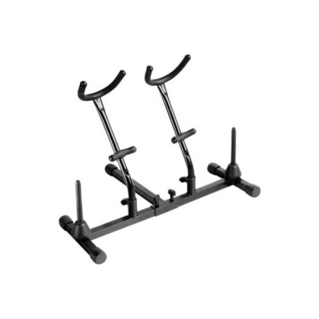 SOPORTE DOBLE SAXOFON & FLAUTAS AMX-250