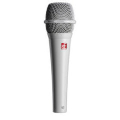 MICROFONO DINÁMICO DE MANO V7 BLANCO