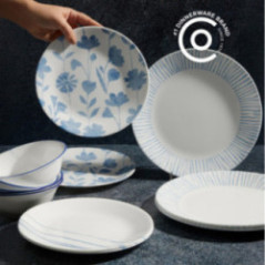 VAJILLA SIGNATURE 12PZS BOTANICAL STRPS