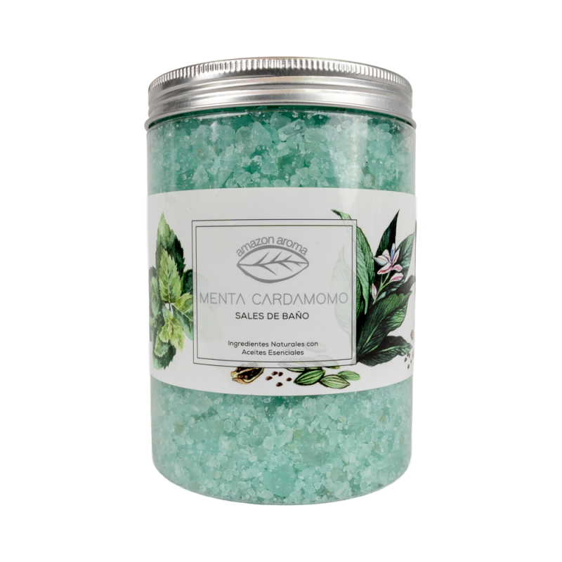 SALES DE BAÑO MENTA CARDAMOMO 800GR