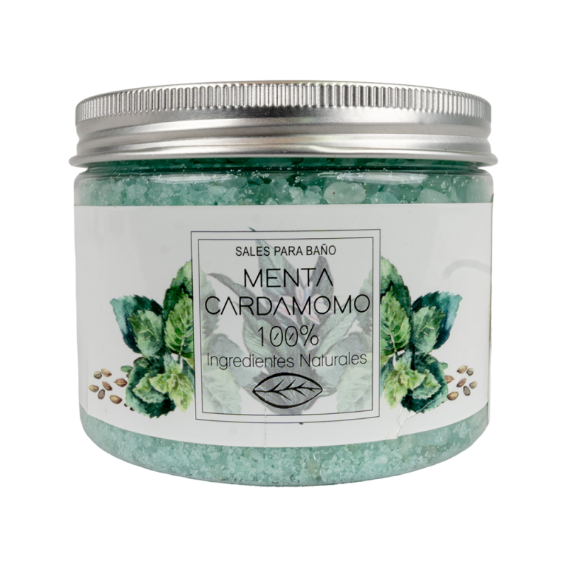 SALES DE BAÑO MENTA CARDAMOMO 400GR