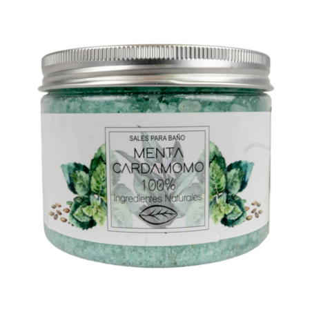 SALES DE BAÑO MENTA CARDAMOMO 400GR