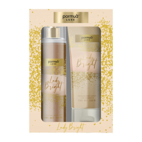 SET LADY BRIGHT PSC BL+HBM 240 ML