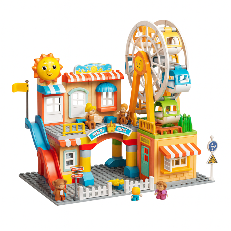 BLOQUES ARMABLES RUEDA 194PZS HW23064029