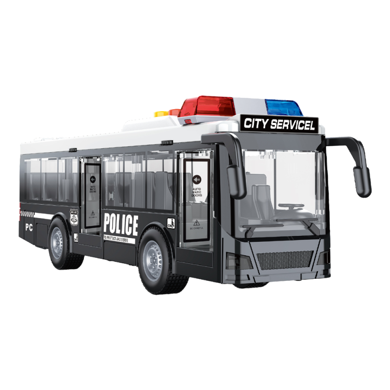 BUS POLICIA A FRICCION HW23048140