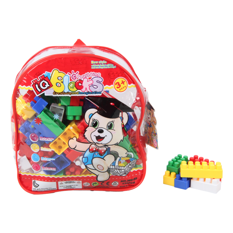 MOCHILA BLOQUES 130PZS HW19121602
